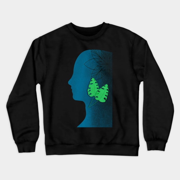 Mother nature Crewneck Sweatshirt by Blaze Designs